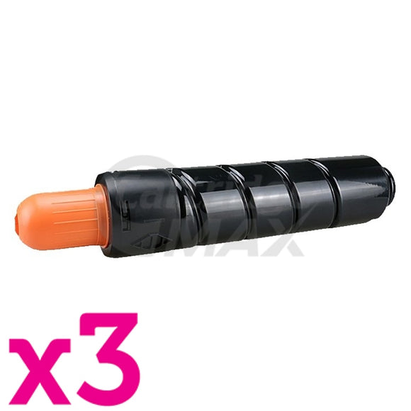 3 x Canon TG-61 (GPR-48) Generic Black Toner Cartridge
