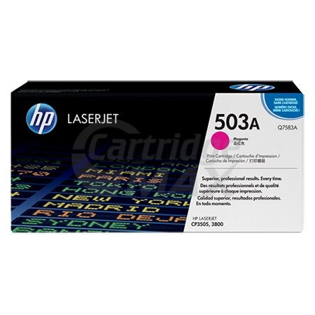 HP Q7583A (503A) Original Magenta Toner Cartridge - 6,000 Pages