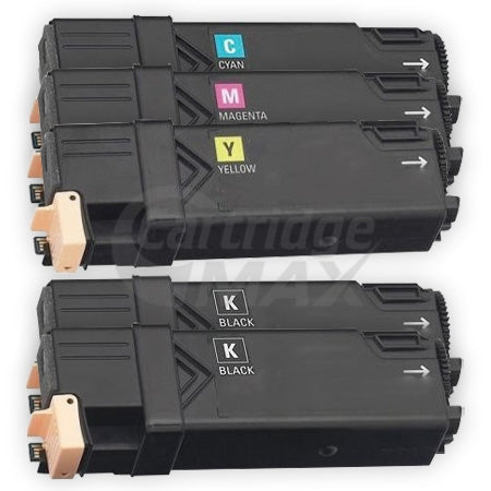 5-Pack Generic Cartridge Combo for Fuji Xerox C1190 [2BK,1C,1M,1Y]