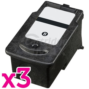3 x Canon PG-645XL Generic Black High Yield Ink Cartridge