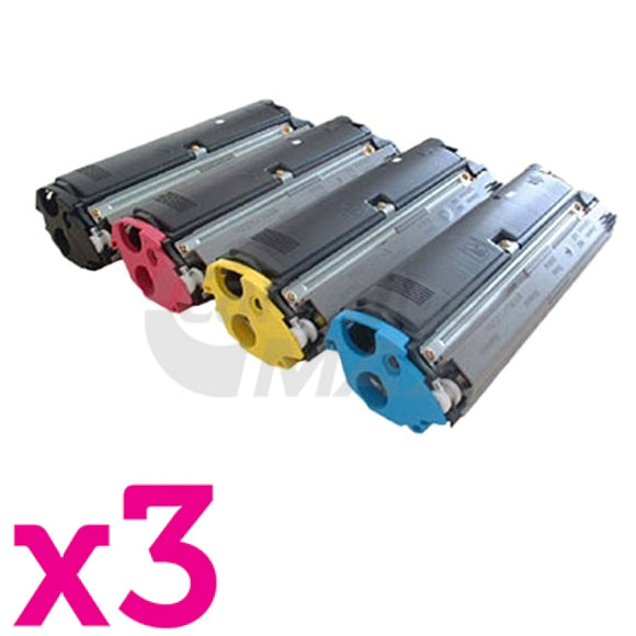 3 sets of 4-packs Epson AL-C 900 / C1900 Generic Toner