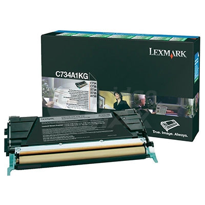 Lexmark (C734A1KG) Original C734 / C736 / X734 / X736 / X738 Black Toner Cartridge
