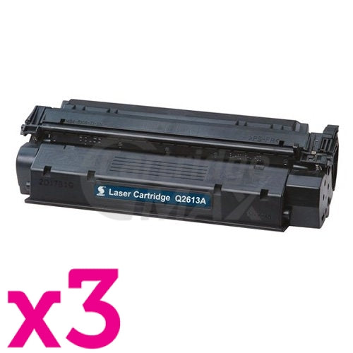 3 x HP Q2613A (13A) Generic Black Toner Cartridge - 2,500 Pages