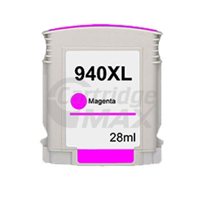 HP 940XL Generic Magenta High Yield Inkjet Cartridge C4908AA - 1,400 Pages