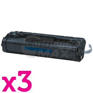 3 x Canon FX-3 Black Generic Toner Cartridge