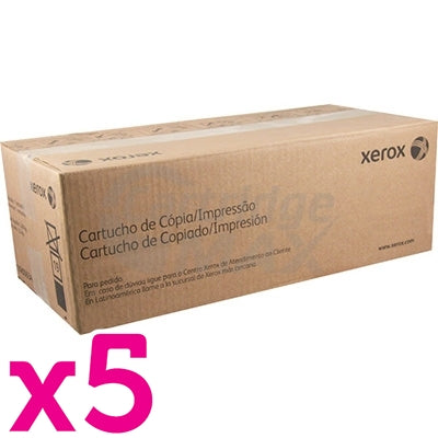 5 x Fuji Xerox DocuPrint M465AP Original Black High Yield Toner Cartridge - 25,000 pages (CT202373)