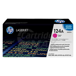 HP Q6003A (124A) Original Magenta Toner Cartridge
