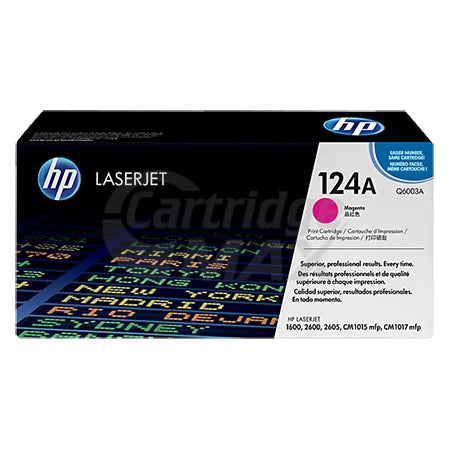 HP Q6003A (124A) Original Magenta Toner Cartridge