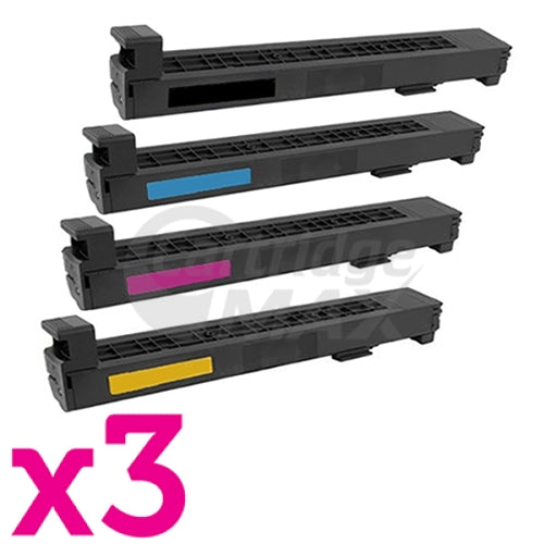 3 Sets of 4 Pack HP CF310A-CF313A (826A) Generic Toner Cartridges [3BK,3C,3M,3Y]