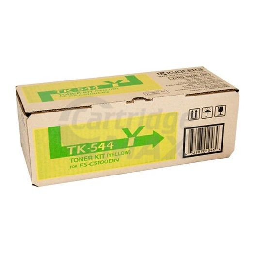 Original Kyocera TK-544Y Yellow Toner Cartridge FS-C5100DN