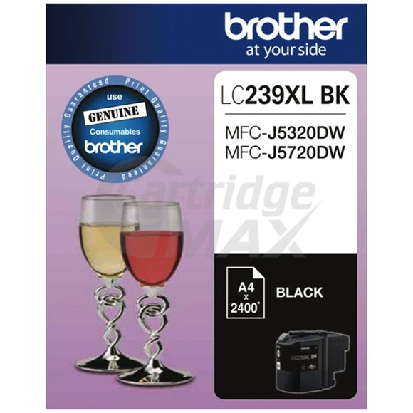 Original Brother LC-239XLBK High Yield Black Ink Cartridge
