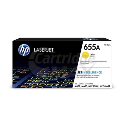 HP 655A (CF452A) Original Yellow Toner Cartridge