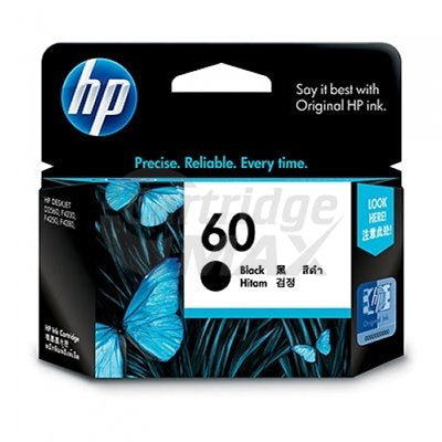 HP 60 Original Black Inkjet Cartridge CC640WA - 200 Pages