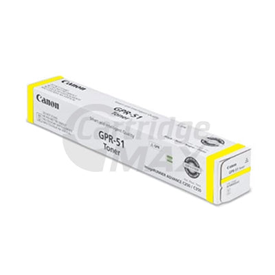 Canon TG-65Y Original Yellow Toner Cartridge