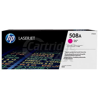 HP 508A (CF363A) Original Magenta Toner Cartridge - 5,000 Pages
