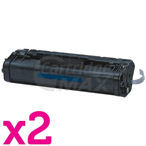 2 x Canon FX-3 Black Generic Toner Cartridge