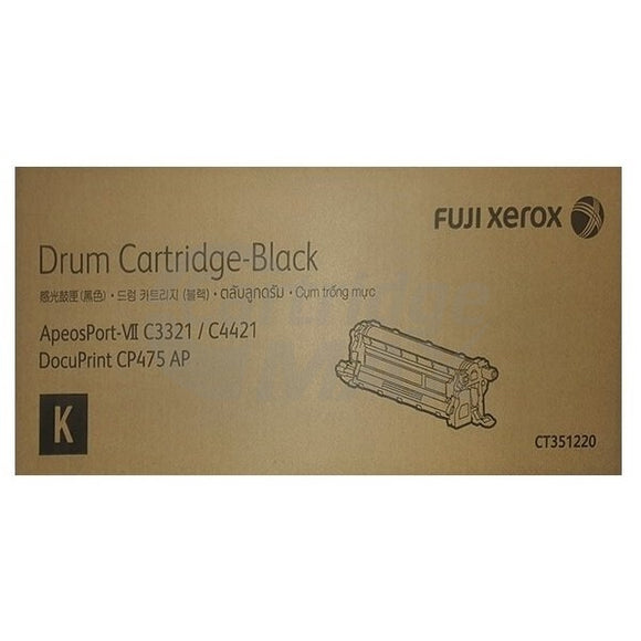 Original Fuji Xerox ApeosPort-VII C4421 / C3321, DocuPrint CP475 AP Black Drum Unit (CT351220)