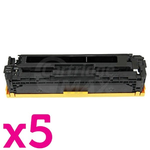 5 x HP CF400X (201X) Generic Black Toner Cartridge - 2,800 Pages
