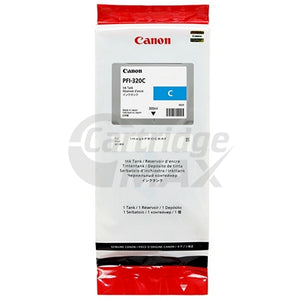 Original Canon PFI-320C Cyan Ink Cartridge - 300ML