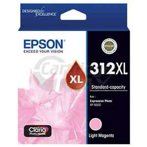 Epson 312XL (C13T183692) Original Light Magenta High Yield Inkjet Cartridge