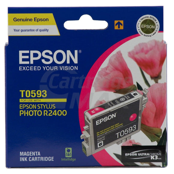 Epson Original T0593 Magenta Ink Cartridge - 450 pages [C13T059390]