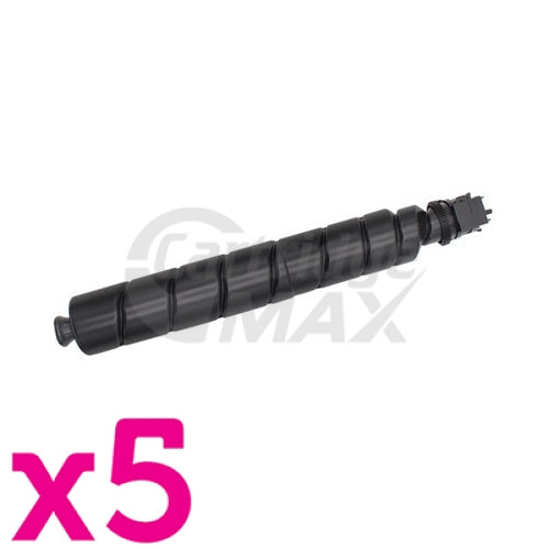 5 x Compatible for TK-8349K Black Toner Cartridge suitable for Kyocera TASKalfa 2552CI, 2553CI