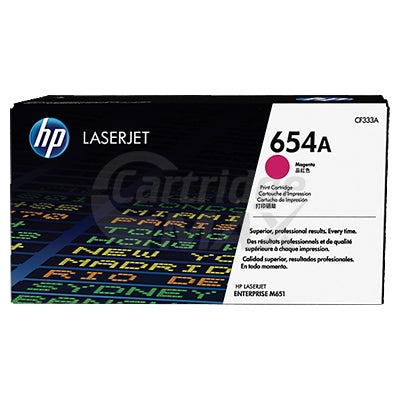 HP CF333A (654A) Original Magenta  High Yield Toner Cartridge - 15,000 Pages