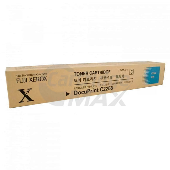 Fuji Xerox DocuPrint C2255 Original Cyan Toner Cartridge - 12,000 pages (CT201161)