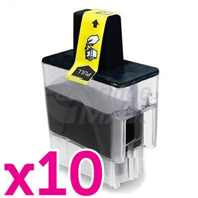 10 x Brother Generic LC-47BK Black Ink Cartridge