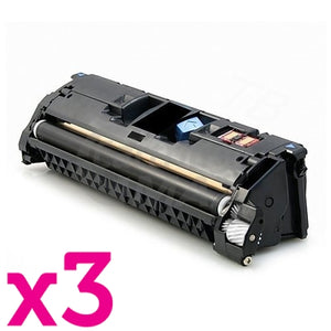 3 x Canon LBP 5200 / MFC 8180 (CART-301BK) Generic Black Toner Cartridge