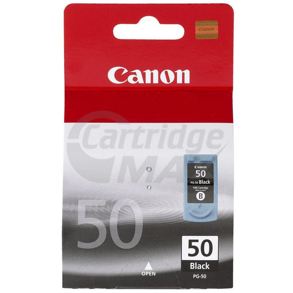 Original Canon PG-50 Black High Yield Ink Cartridge