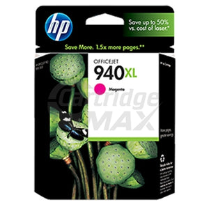 HP 940XL Original Magenta High Yield Inkjet Cartridge C4908AA - 1,400 Pages