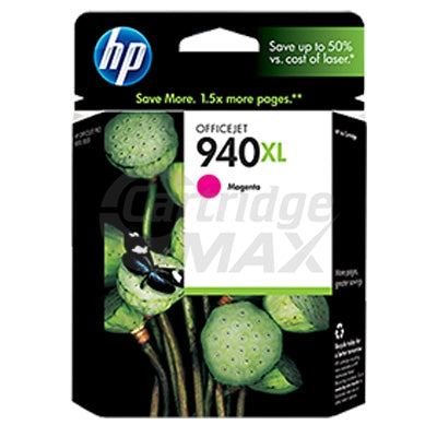 HP 940XL Original Magenta High Yield Inkjet Cartridge C4908AA - 1,400 Pages