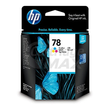 HP 78 Original [Tri Colour] Inkjet Cartridge C6578DA