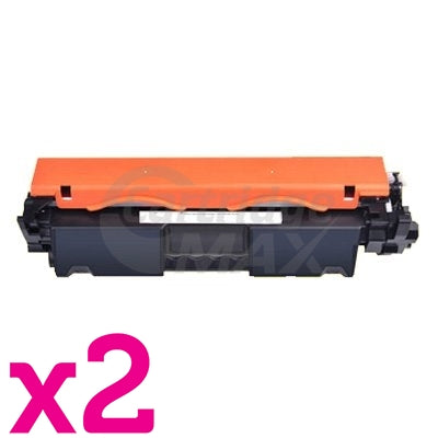 2 x HP CF230X (30X) Generic Black High Yield Toner Cartridge - 3,500 Pages