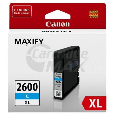 Canon PGI-2600XLC Original Cyan High Yield Ink Cartridge