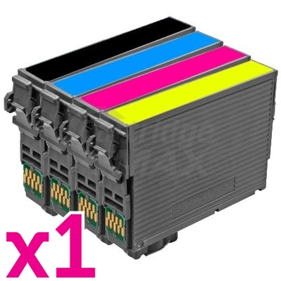 4 Pack Epson 252XL Generic Ink Cartridges [C13T253192-C13T253492] [1BK,1C,1M,1Y]