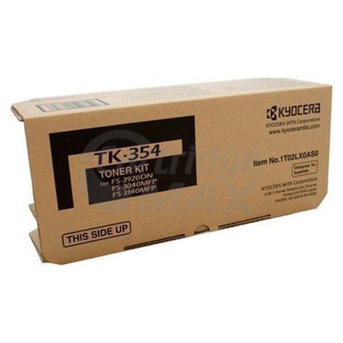 1 x Original Kyocera TK-354 Black Toner Cartridge FS-3040MFP, FS-3140MFP, FS-3540MFP, FS-3640MFP, FS-3920DN