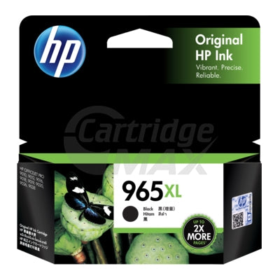 HP 965XL Original Black High Yield Inkjet Cartridge 3JA84AA - 2,000 Pages