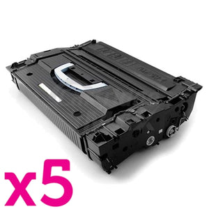 5 x HP CF325X (25X) Generic Black Toner Cartridge - 40,000 Pages