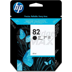 HP 82 Original Black Inkjet Cartridge CH565A - 3,200 Pages