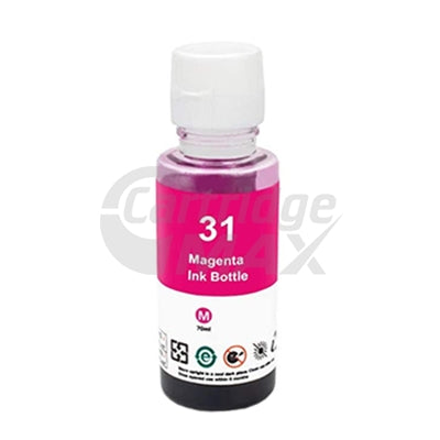 HP 31 Generic Magenta Ink Bottle 1VU27AA - 70ml