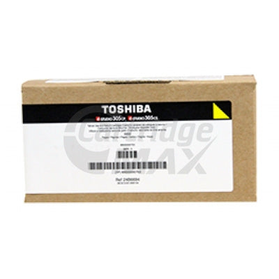 Original Toshiba e-Studio 305CS, 305CP Yellow Toner Cartridge TFC305PYR