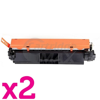 2 x HP 94A CF294A Generic Black Toner Cartridge - 1,200 Pages