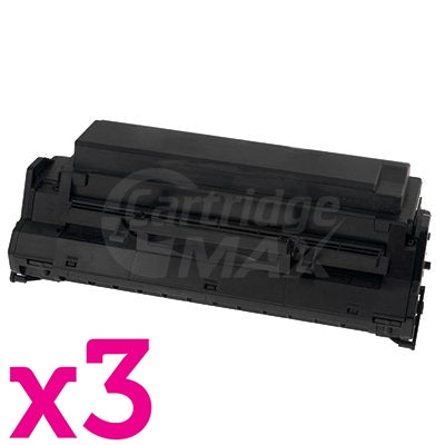 3 x Lexmark 13T0101 Generic Black Laser Toner Cartridge
