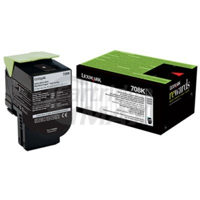 1 x Lexmark (70C80K0) Original CS310 / CS410 / CS510 Black Standard Yield Toner Cartridge