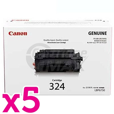 5 x Original Canon CART-324 Toner Cartridge