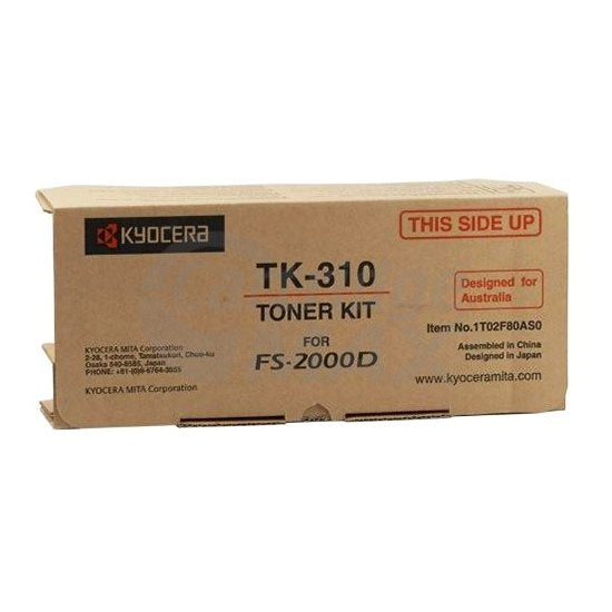 1 x Original Kyocera TK-310 Black Toner Cartridge  FS-2000D, FS-3900DN, FS-4000DN