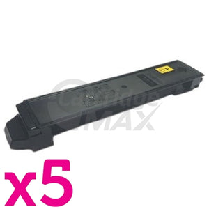 5 x Compatible TK-899K Black Toner Cartridge For Kyocera FS-C8020MFP, FS-C8025MFP, FS-C8520MFP, FS-C8525MFP