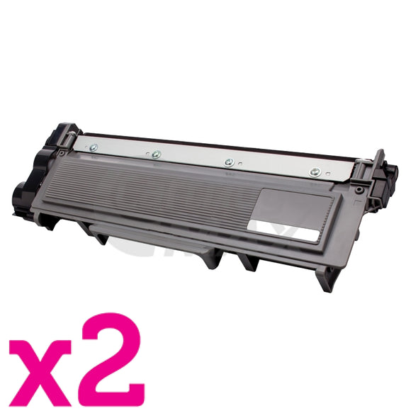 2 x Brother TN-2350 Generic Toner Cartridge